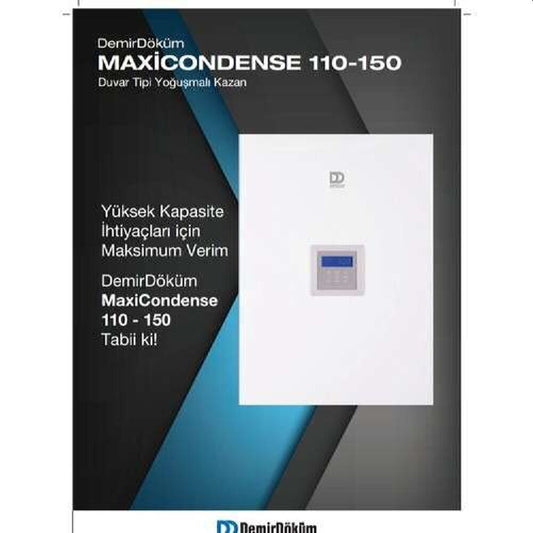 Demirdöküm Maxicondense 150 Kw Duvar Tipi Yoğuşmalı Kazan
