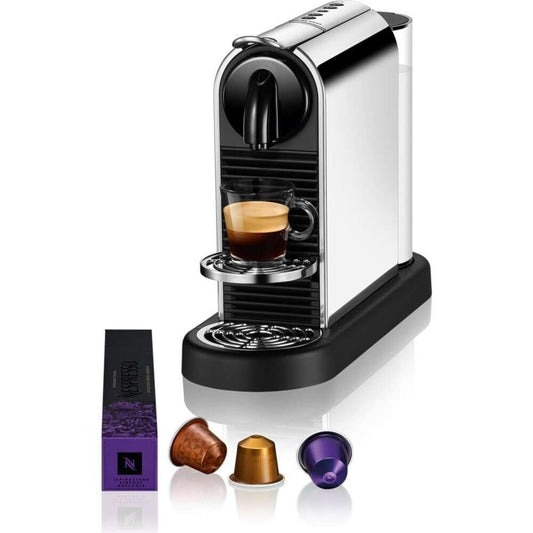 Nespresso Citiz D 140 Platinum Paslanmaz Çelik Kapsül Kahve Makinesi