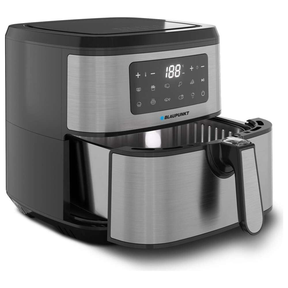 Blaupunkt D9750 Taste Master Çelik Hazneli Dokunmatik 7,5 Litre Air Fryer Fritöz 1800W Inox