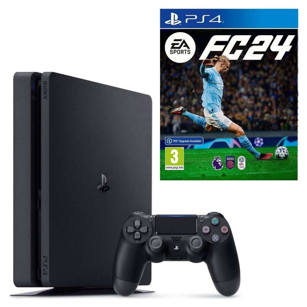 Sony PS4 Slim 500GB Konsol + PS4 FC 24