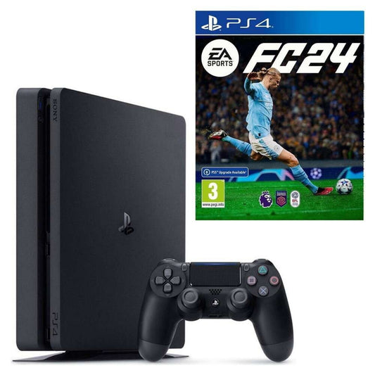 Sony PS4 Slim 500GB Konsol + PS4 FC 24