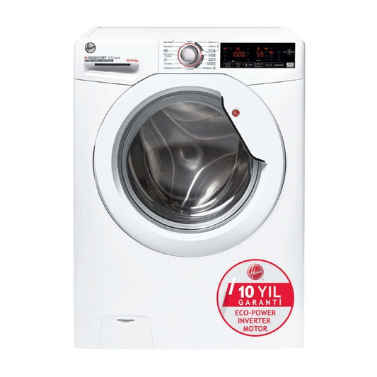 Hoover H3Ds 5106Tame-17 A Enerji 10 Kg Yıkama 6 Kg Kurutma 1500 Devir Çamaşır Makinesi