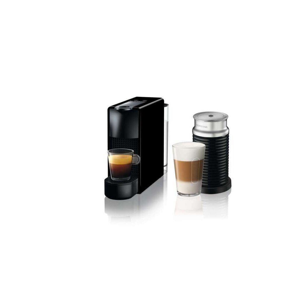 Nespresso C35  Essenza Mini Kahve Makinesi Ve Sür Köpürtücü Aksesuar,Siyah