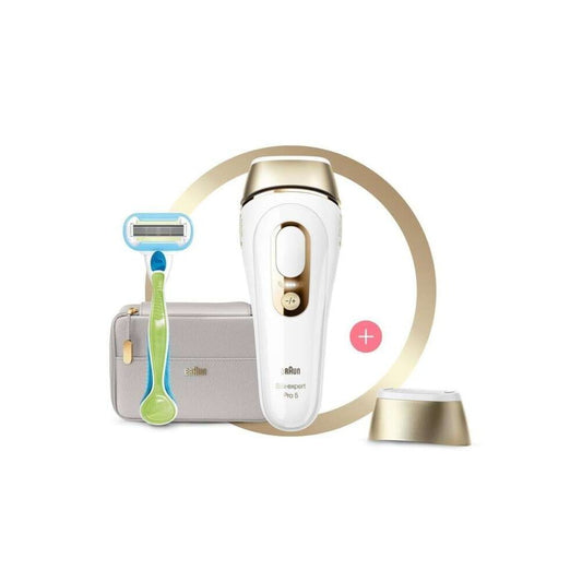 Braun Silk Expert Pro 5 Pl5054 400.000 Atımlı, 1 Başlıklı Yeni Nesil Ipl + Tasarım Çanta
