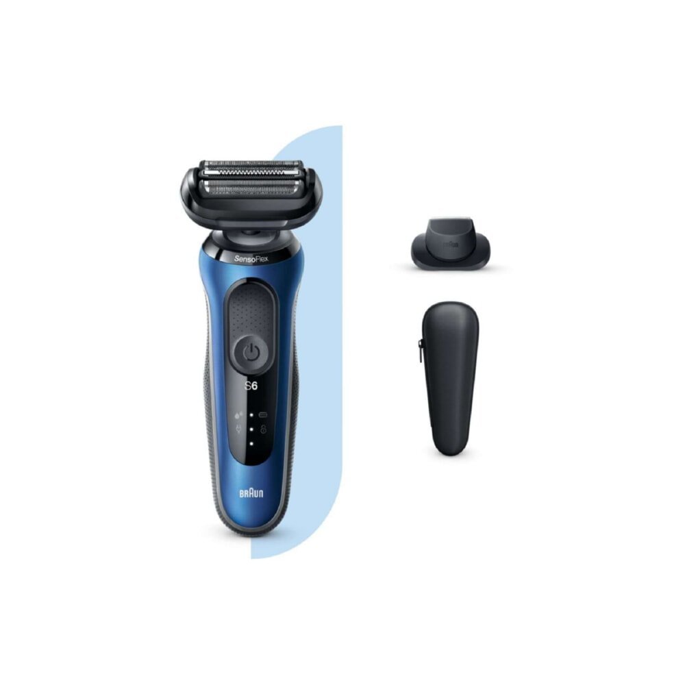 Braun Seri 6 B1200S Kablosuz Tıraş Makinası, Sensoflex, Easyclick Islak & Kuru