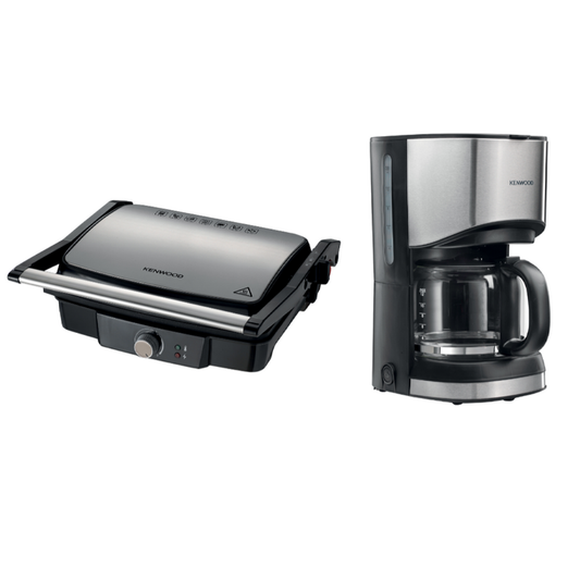 Kenwood Tost Makinesi HGM30.000SI + Filtre Kahve Makinesi CMM10.000BM Hediyeli