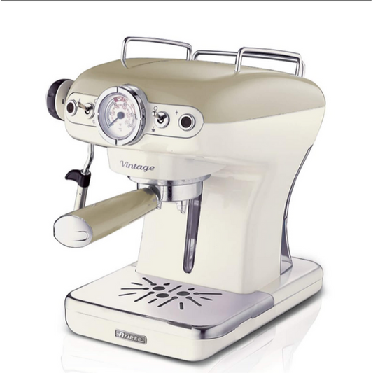 Ariete Vintage Espresso Kahve Makinesi Bej 1389/13