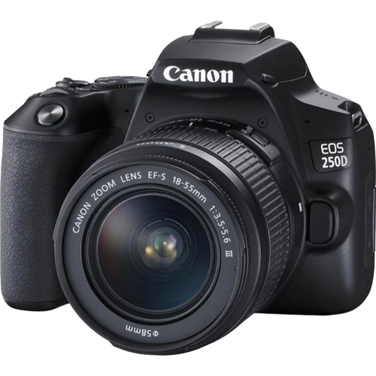 Canon Eos 250d 18-55 Dc Iıı Black