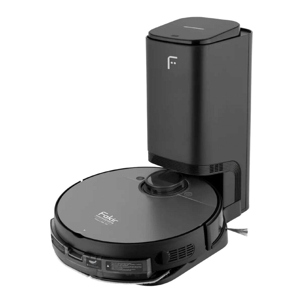 Fakir Robert RS 780 Plus Çöp  İstasyonlu Akıllı Robot Süpürge, Akıllı Navigasyon,  Islak ve Kuru, Tek Şarjla