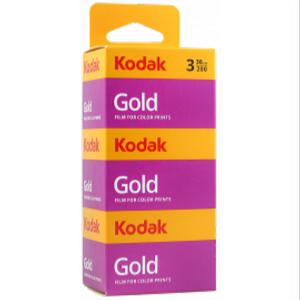 Kodak Gold 200 Asa 135/36 Film (3'lü Paket)