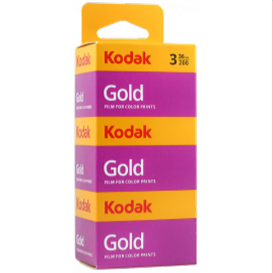 Kodak Gold 200 Asa 135/36 Film (3'lü Paket)