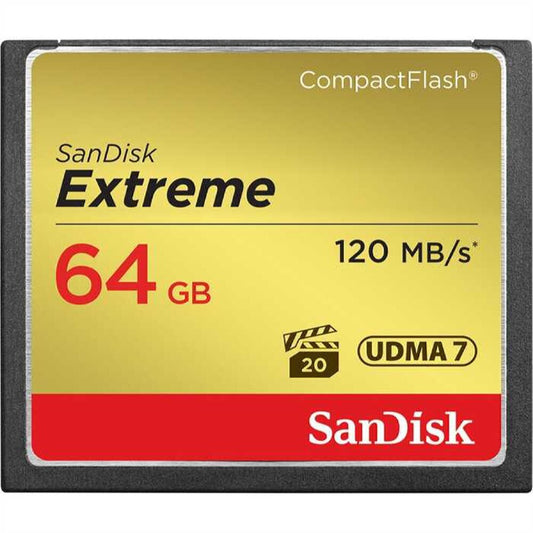 Sandısk Extreme 64gb 120mb/s Cf Kart