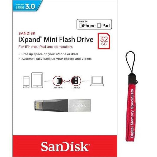 Sandısk Ixpand 32gb 3.0 Mını Flash Drıve