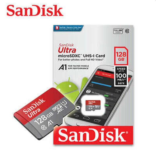 Sandısk Ultra 128gb 100mb/s Mıcro Sdhc Kart
