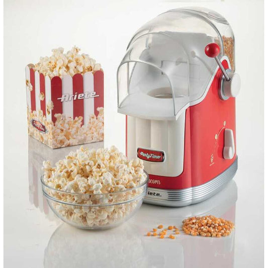 Ariete Party Time Kollu Mısır Patlatma Popcorn Makinesi Kırmızı 2958/00