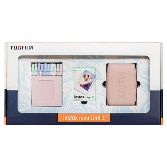 Fujıfılm Instax Mını Lınk 3 Pınk Bundle Box Prınter
