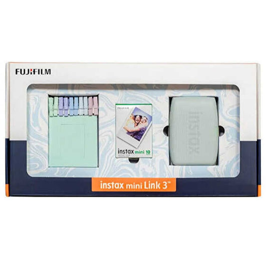 Fujıfılm Instax Mını Lınk 3 Green Bundle Box Prınter
