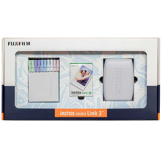 Fujıfılm Instax Mını Lınk 3 Whıte Bundle Box Prınter