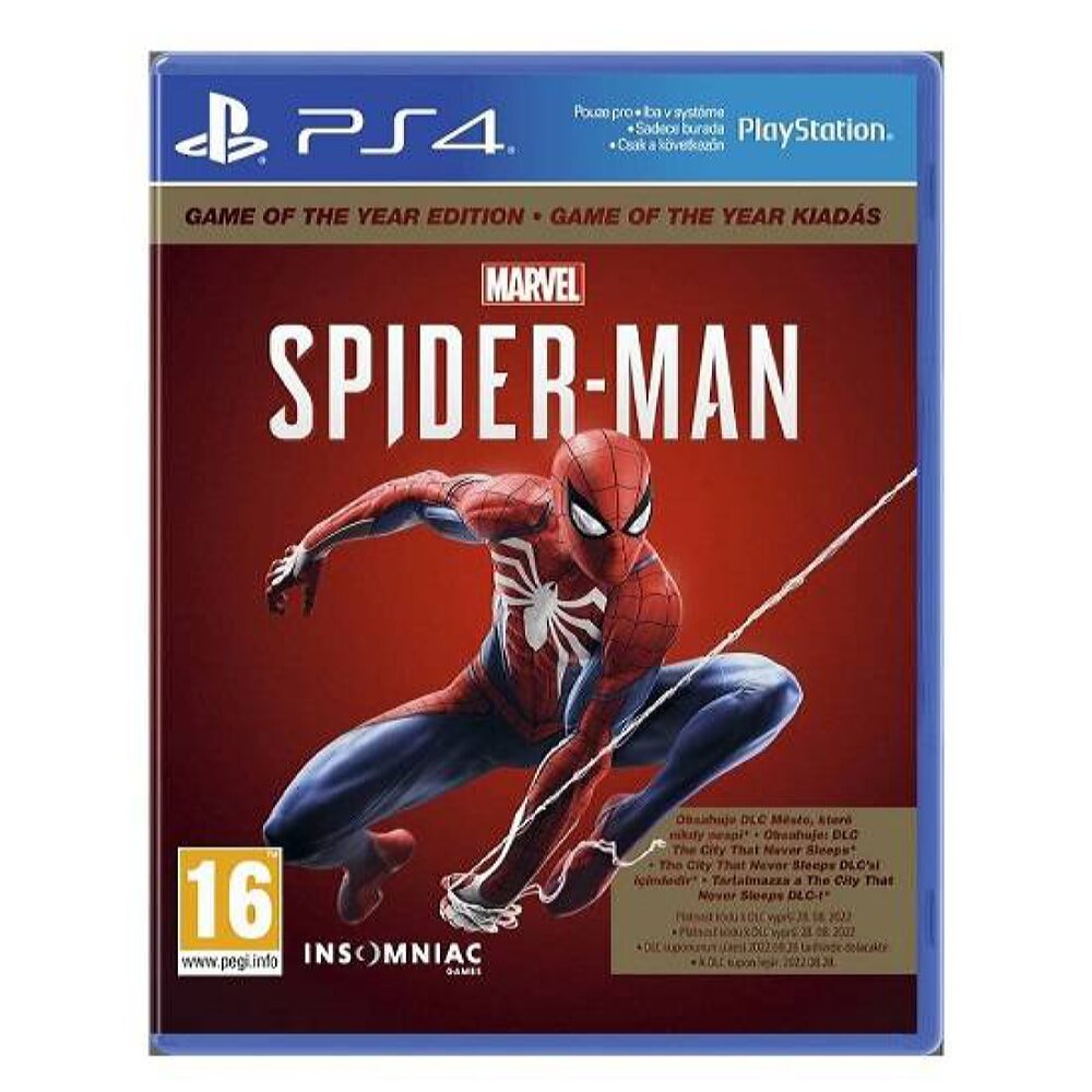 SONY PS4 Oyun: Spiderman GOTY Edition