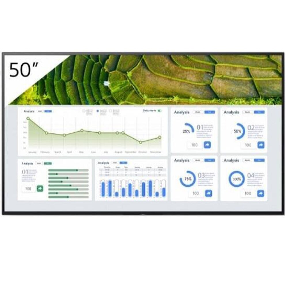 FW-50BZ30L 50 inç 4K HDR profesyonel TV