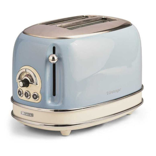 Ariete Vintage Ekmek Kızartma Makinesi 2 Dilim Mavi 0155/05