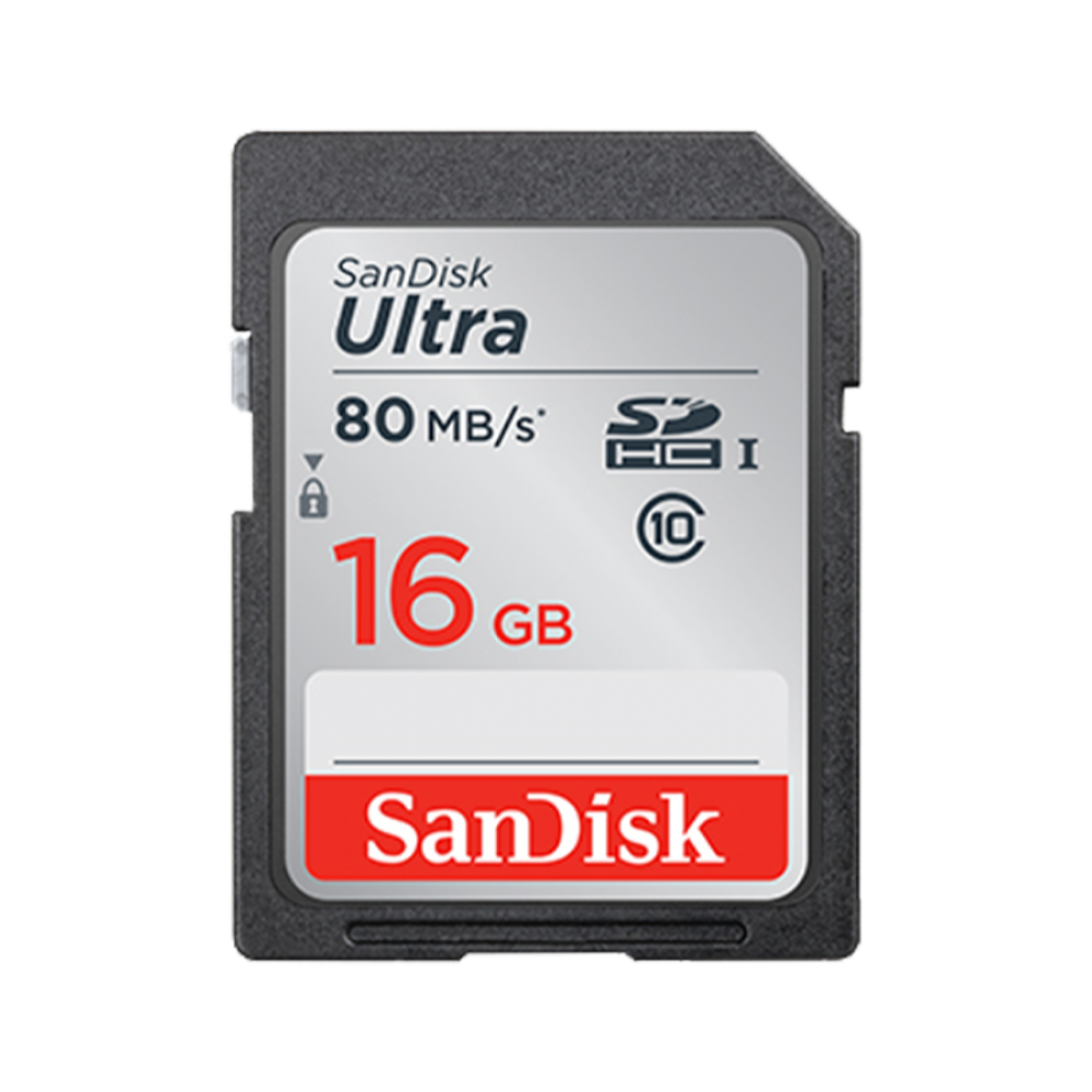 Sandısk Ultra Sdxc 16gb 80 Mb/s Sd Kart