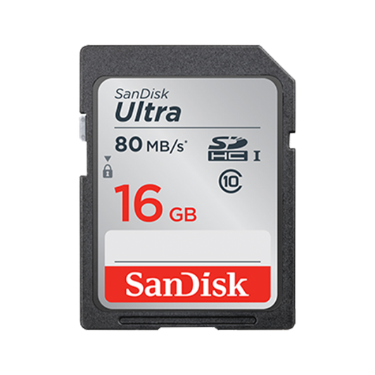 Sandısk Ultra Sdxc 16gb 80 Mb/s Sd Kart
