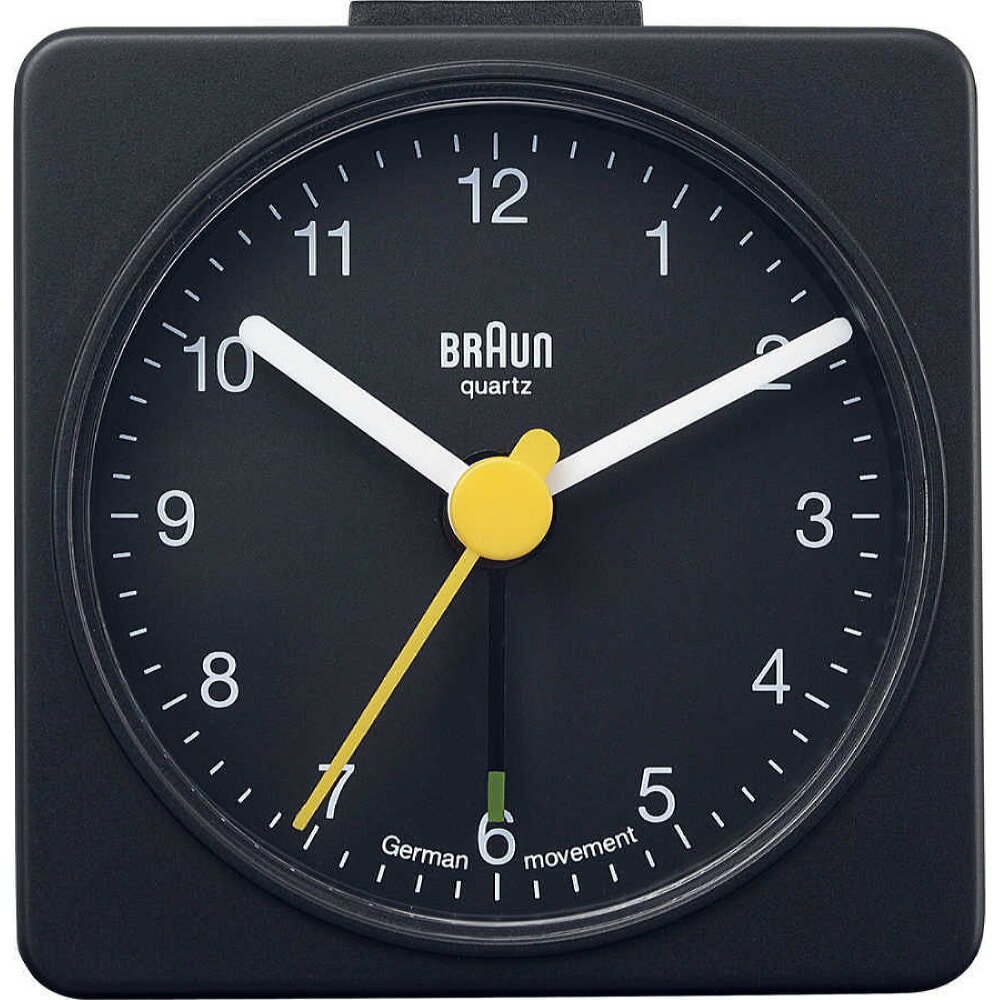 Braun BNC002BKBK Alarmlı Masa Saati Siyah