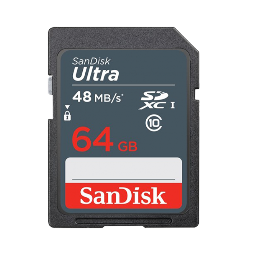 Sandısk Ultra Sdxc 64gb 48 Mb/s Sd Kart