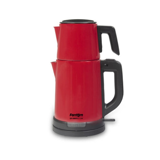 Fantom CY1500 Çelik Çay Makinesi - Kırmızı