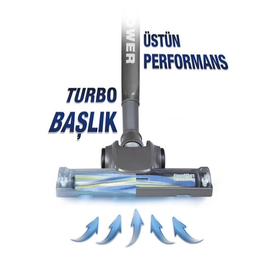 Aır Power Turbo Süpürücü Gövde Antrasit