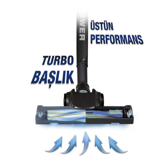Aır Power Turbo Süpürücü Gövde Siyah