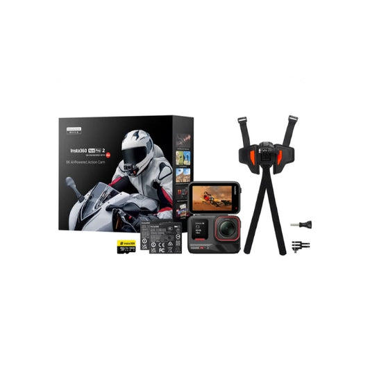 Insta360 Ace Pro 2 Motorsiklet Kit Aksiyon Kamera