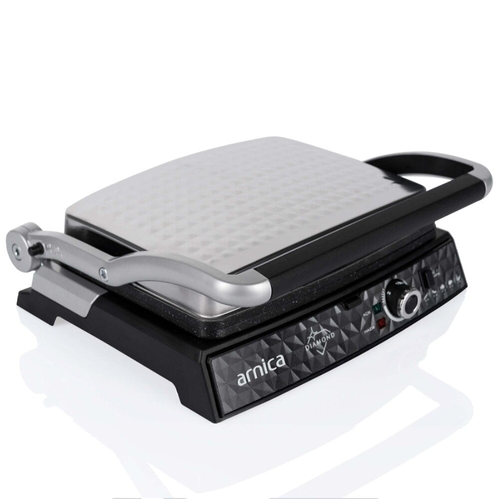 Arnica Diamond Granit Izgaralı Tost Makinesi İnox