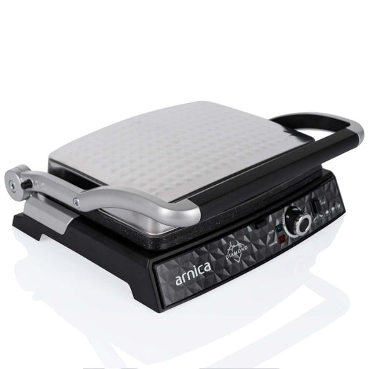 Arnica Diamond Granit Izgaralı Tost Makinesi İnox