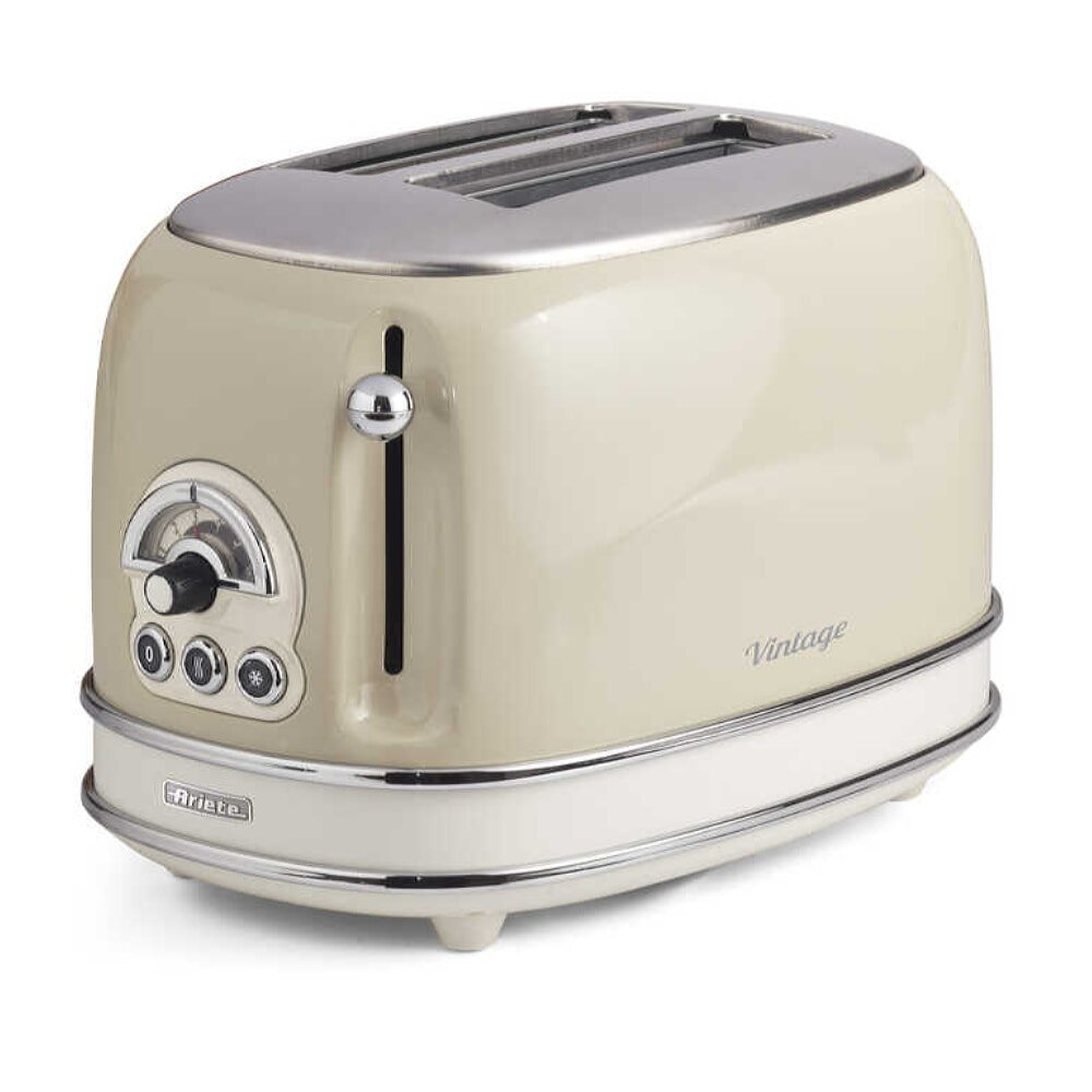 Ariete Vintage Ekmek Kızartma Makinesi 2 Dilim Bej 0155/13