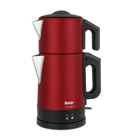 Fakir Chaizen Çay Makinesi &  Kettle Paslanmaz Çelik 1800W Rouge