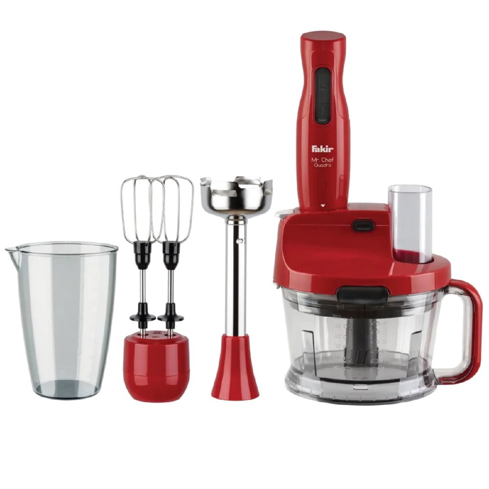 Fakir Mr Chef Quadro  Blender Set Kırmızı