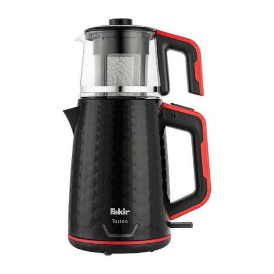Fakir Tastea Çay Makinesi Siyah-Kırmızı