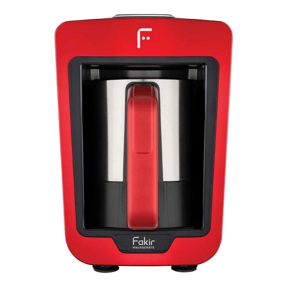 Fakir Kaave Steel 4 Fincan Kapasiteli Türk Kahvesi Makinesi Rouge