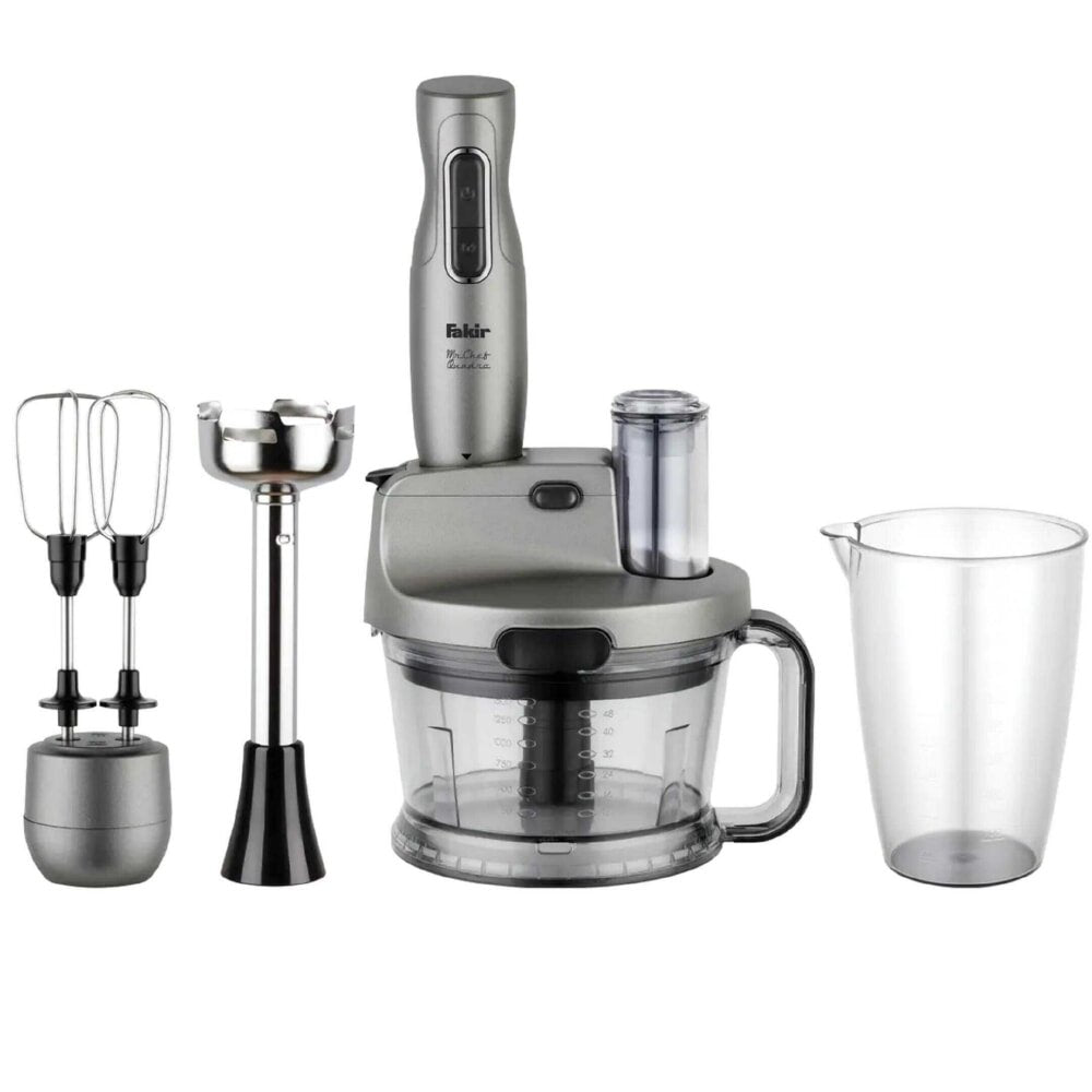 Fakir Mr. Chef Quadro Blender Set 1000W Silver Stone