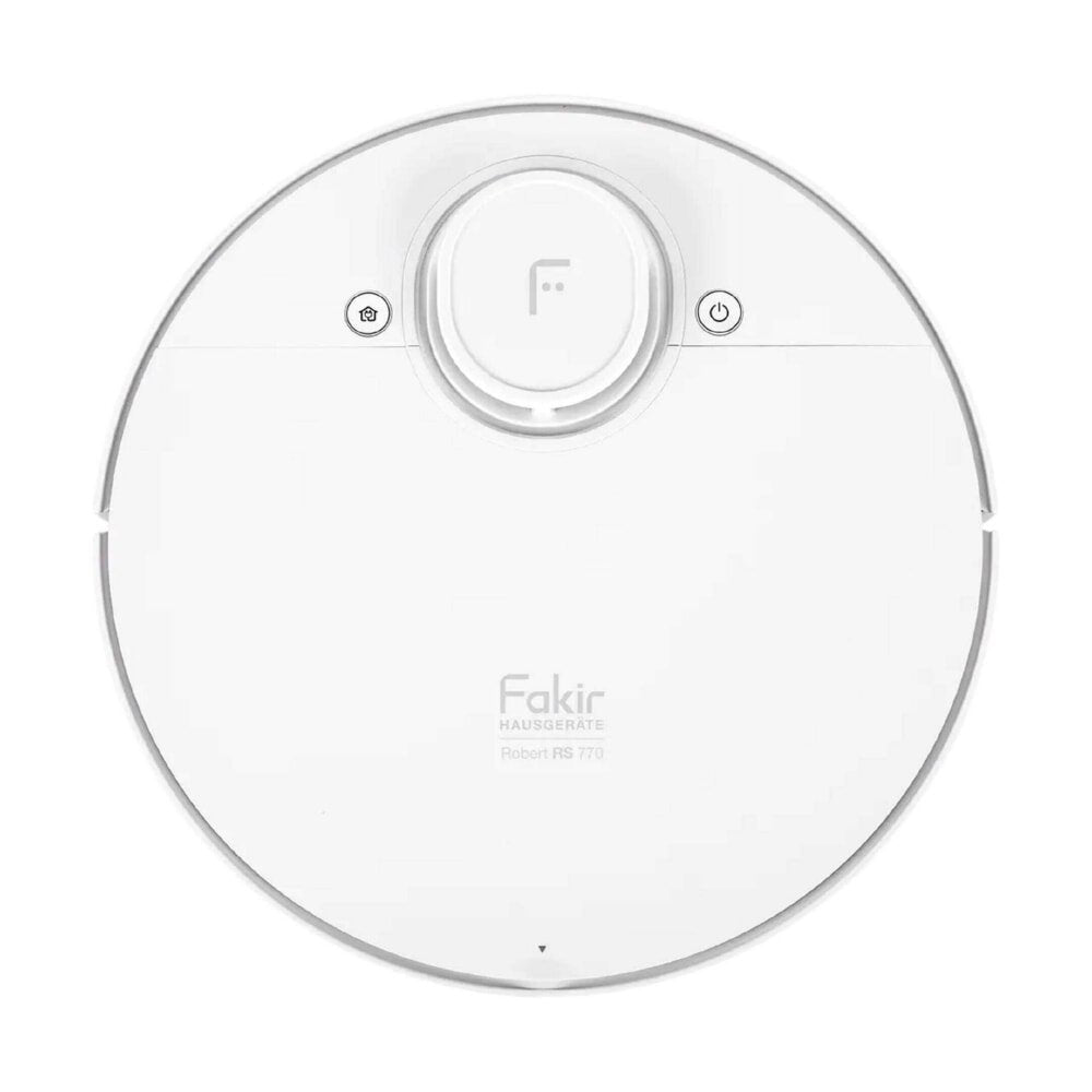 Fakir Robert RS 770 Akıllı Robot Süpürge,  Islak ve Kuru, 4000 pA Emiş Gücü, Çoklu Haritalama,