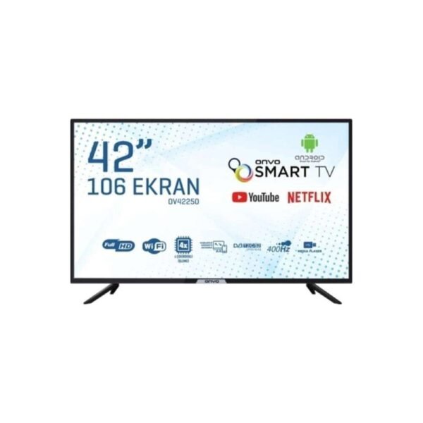 Onvo Ov42250 42" 106 Ekran Uydu Alıcılı Full Hd Smart Led Tv