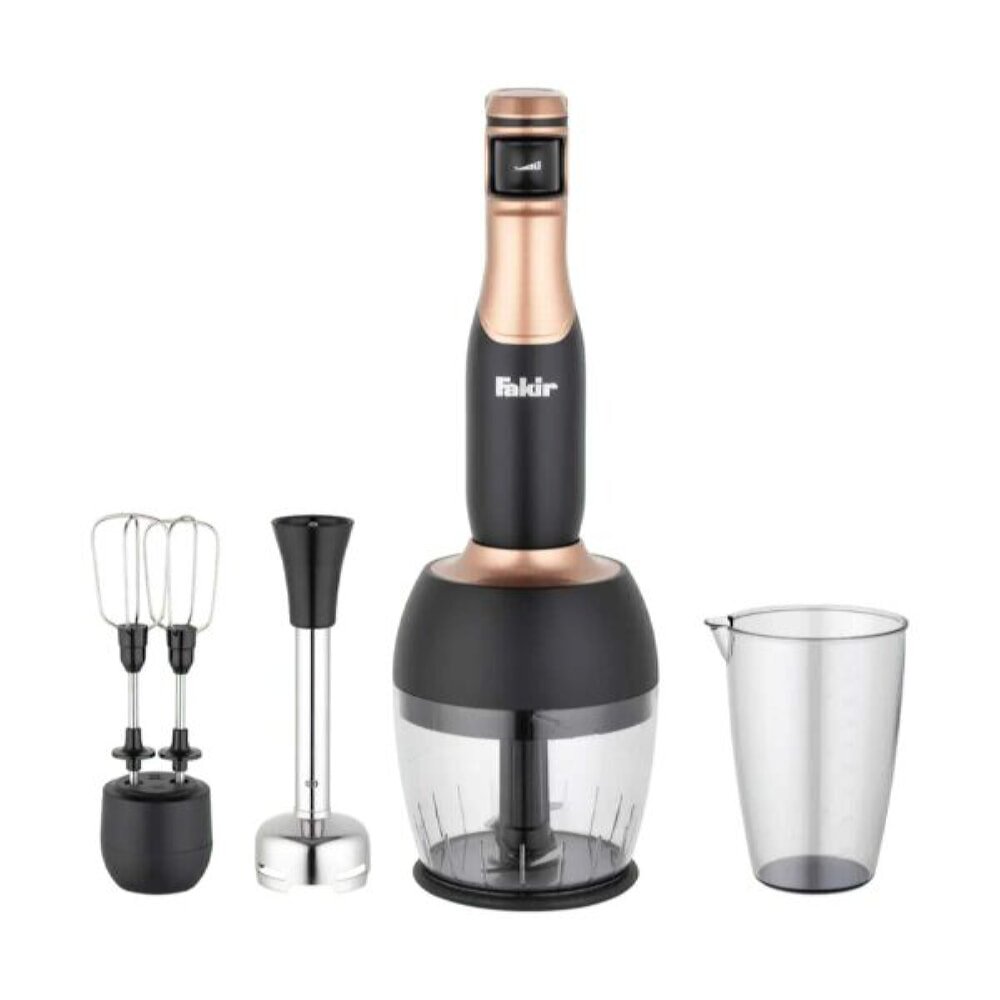 Fakir Lucca Blender Seti 4 Parça 1000W Black & Copper