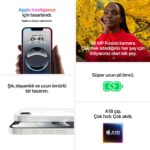 Apple iPhone 16e 256GB Beyaz MD1W4TU/A - Görsel 6