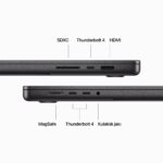 Apple MacBook Pro 16'' 14-Core CPU 30-Core GPU Apple M3 Max 96GB 2TB SSD S.Black Z1AH000RV - Görsel 6