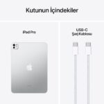 Apple iPad Pro 11'' M4 Wi-Fi 1TB Standart Cam Gümüş MVVF3TU/A - Görsel 10