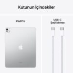 Apple iPad Pro 13'' M4 Wi-Fi + Cellular 512GB Standart Cam Gümüş MVXV3TU/A - Görsel 10