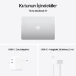 Apple MacBook Air 15'' 10-Core CPU 10-Core GPU Apple M4 / 24GB / 512GB SSD / Gümüş MC6J4TU/A - Görsel 11