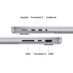 MacBook Pro 14'' 10-Core CPU 10-Core GPU Apple M4 16GB 512GB SSD Silver MW2W3TU/A - Görsel 7